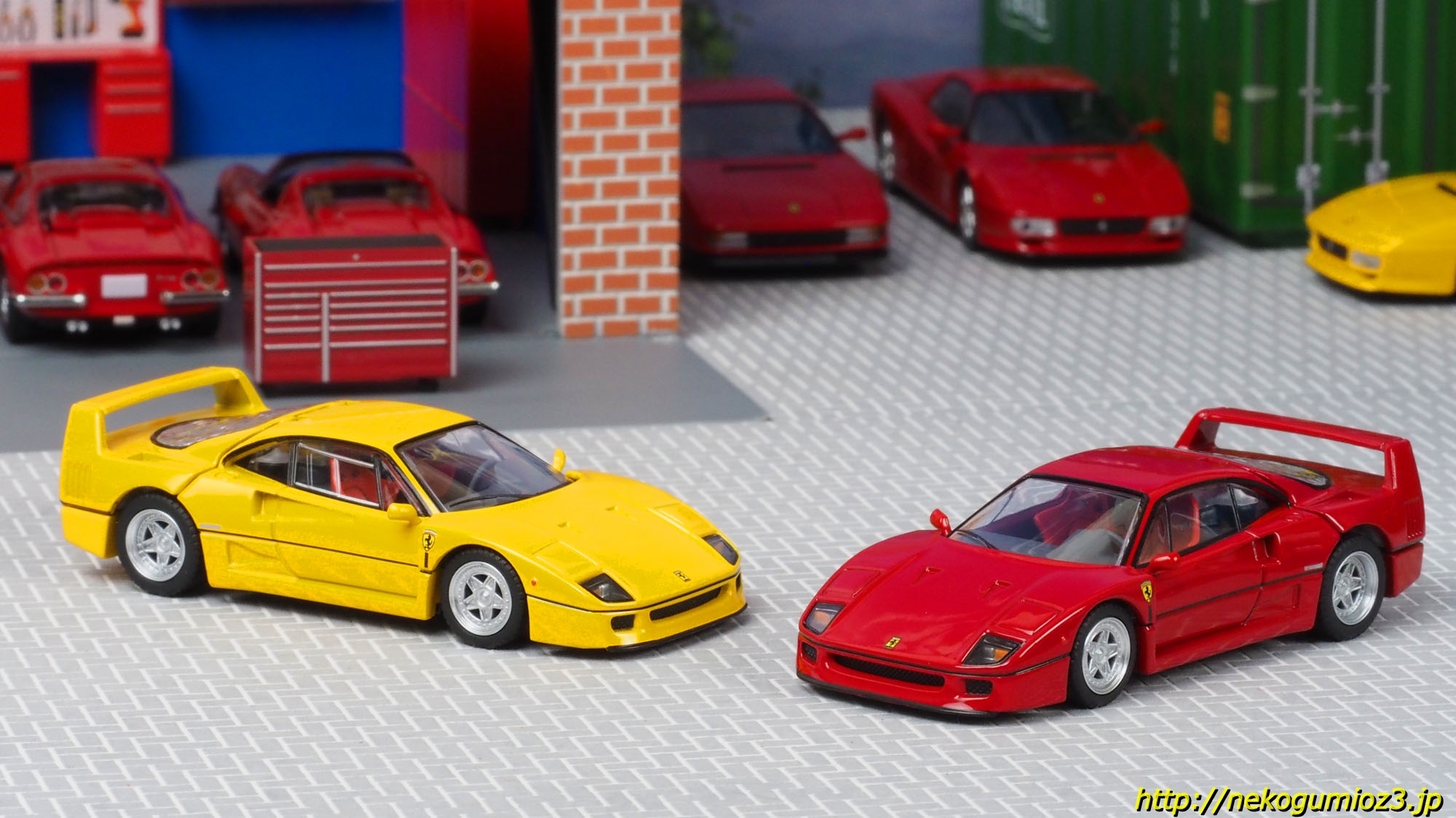 TOMICA LIMITED VINTAGE NEO F40 3個セット