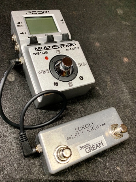 改造済】MULTI STOMP MS-50G 外部フットスイッチ接続可能 改造済