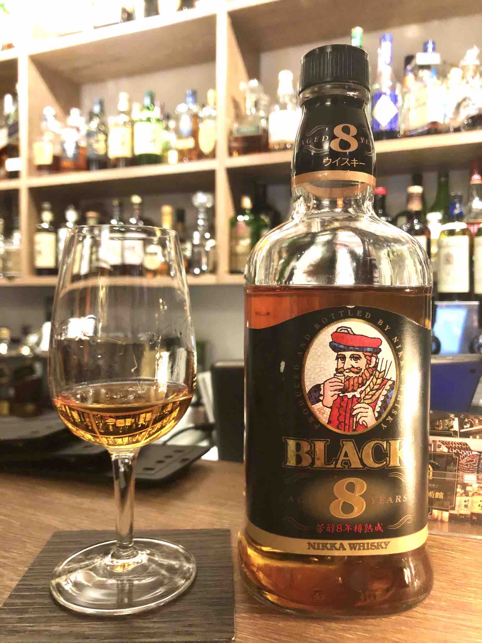 ブラックニッカ 8年 初期ボトル | オールドウイスキー研究日誌