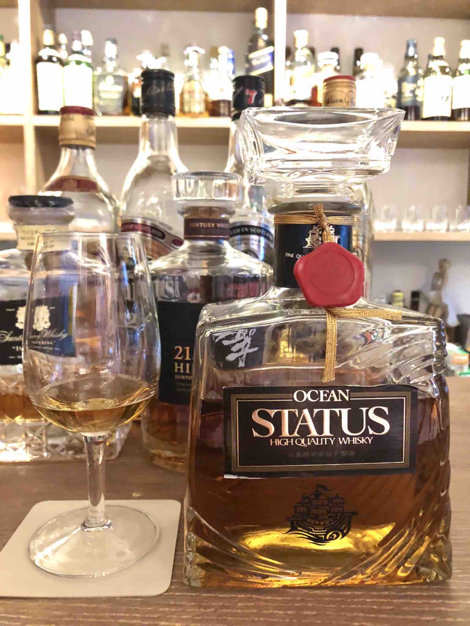 三楽 オーシャンステータス 1990年頃流通 | オールドウイスキー研究日誌