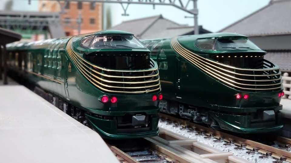 TOMIX 87系瑞風 限定品 グレードアップパーツ付き JR 87系寝台