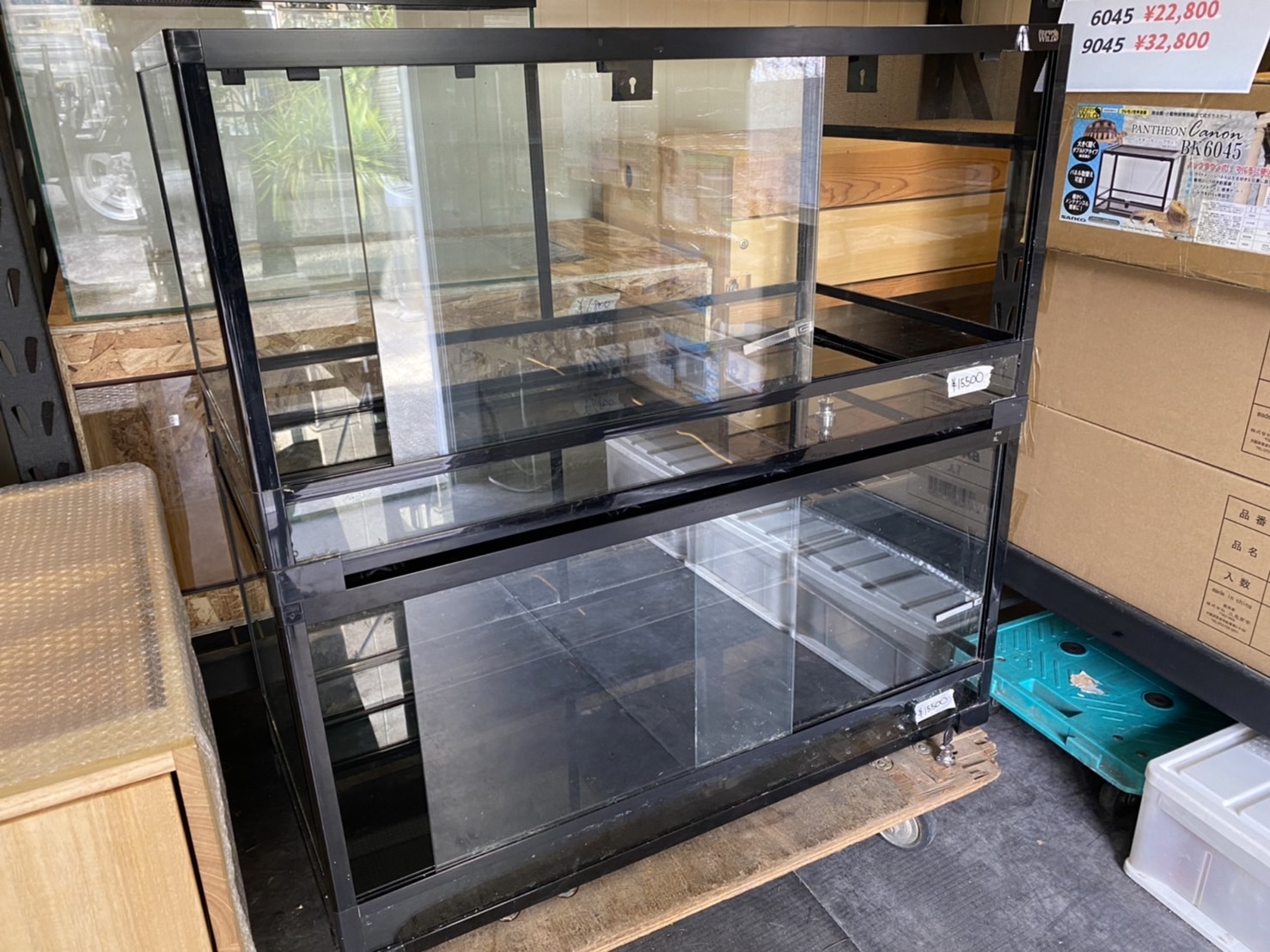 爬虫類ケージ 9045 中古 引取限定 宮城 爬虫類ケージ 9045 中古 引取
