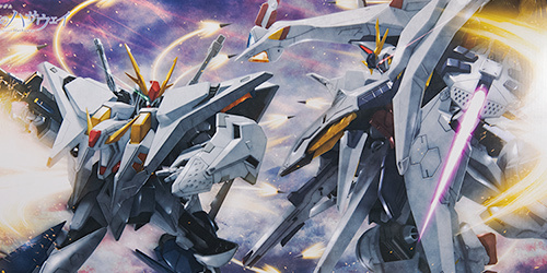 Ξガンダム vs ペーネロペー ファンネルミサイルエフェクトセット HGUC