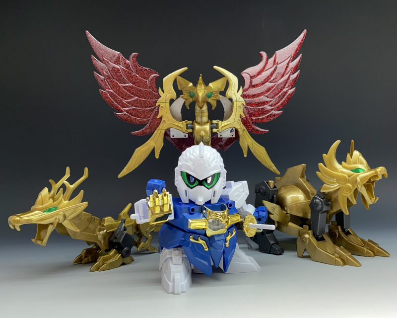 BB戦士No.167 輝神大将軍 獅龍凰～輝羅鋼極彩～ | B.B.備忘録