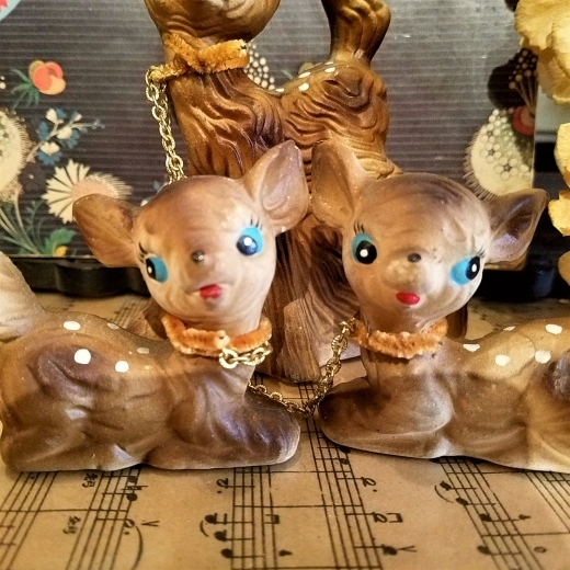 バンビの親子 WDCC 陶器 フィギュア 置き物 バンビの親子WDCC 陶器