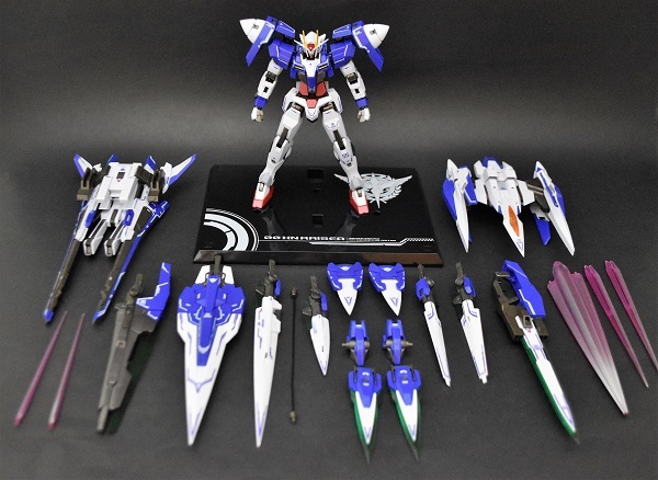 ROBOT魂 ダブルオーザンライザーセブンソード+GNソードIIブラスター