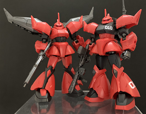 ガンダム Gフレーム 高機動型ゲルググ改&ゲルググ・ウェルテクス