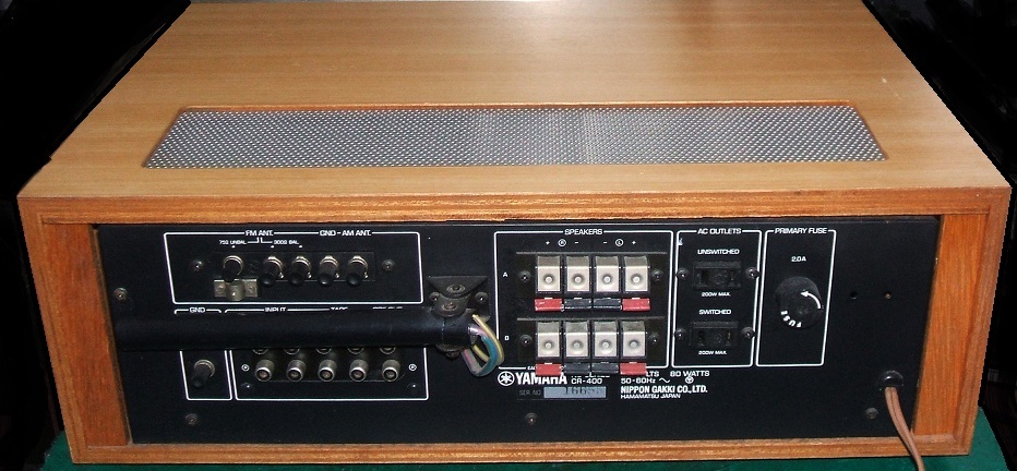 YAMAHA・CR－400（レシーバー）修理記① | たもつ ちゃんのブログⅡ