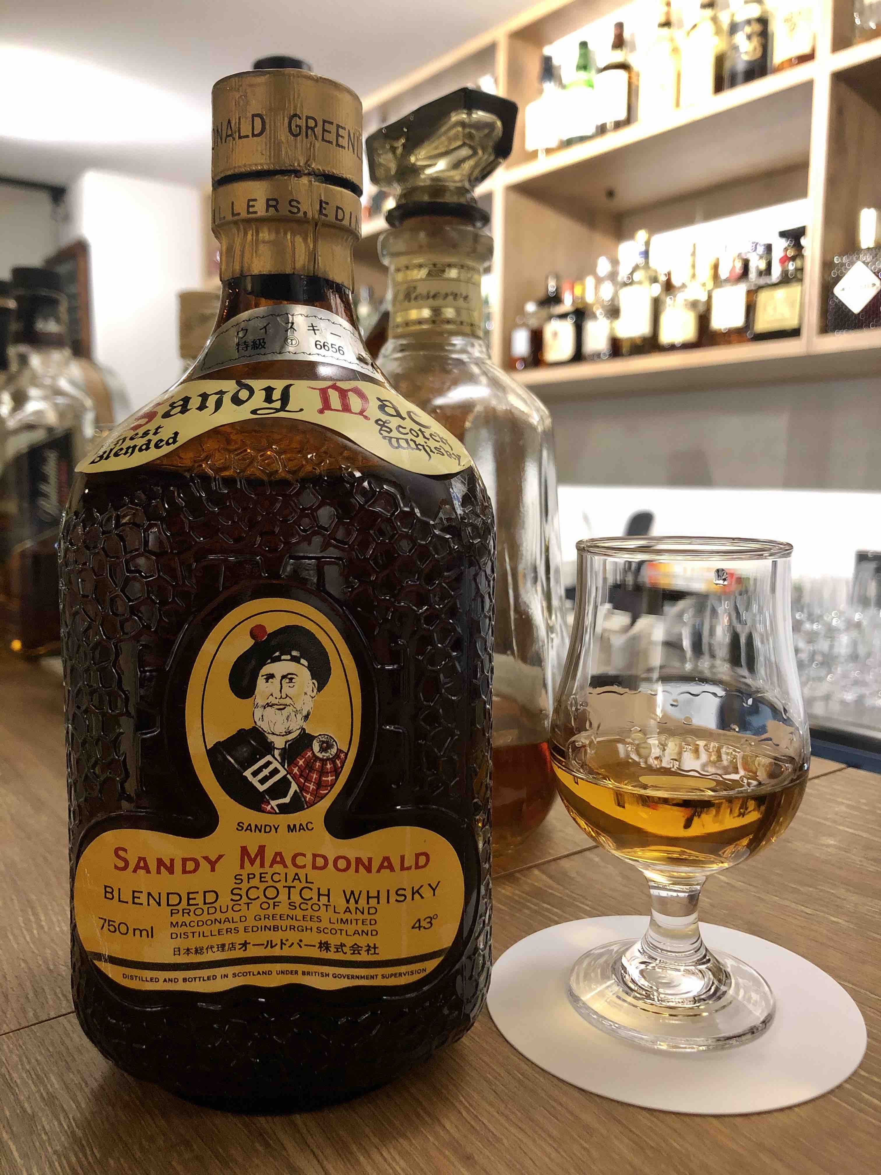 サンディマクドナルド 80年代流通 | オールドウイスキー研究日誌