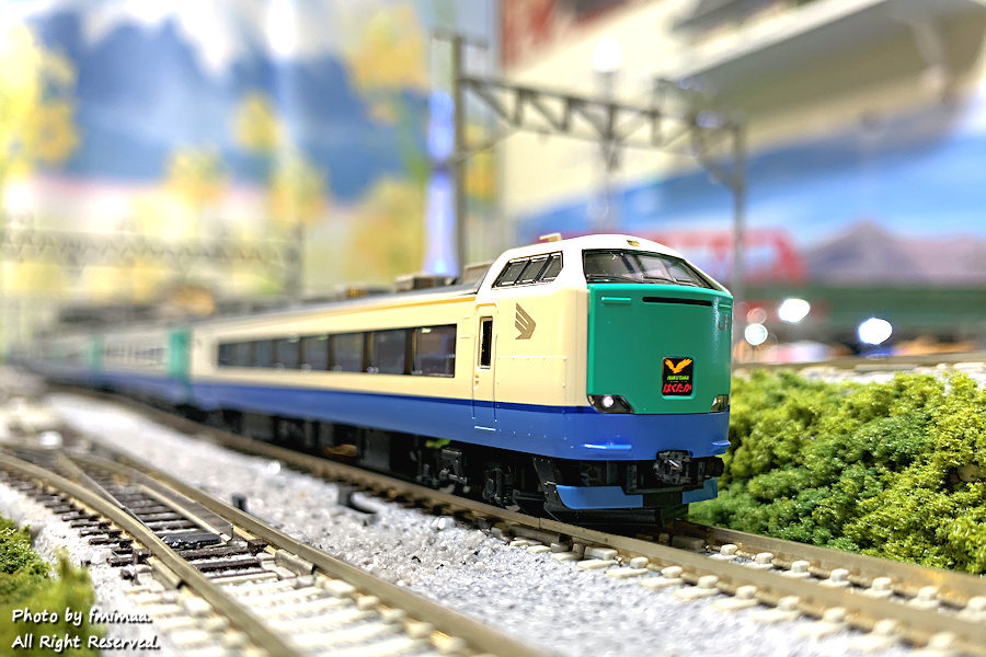 485系新潟沼 その2 … 485系3000番台はくたか仕様整備入場 - ナマケモノ