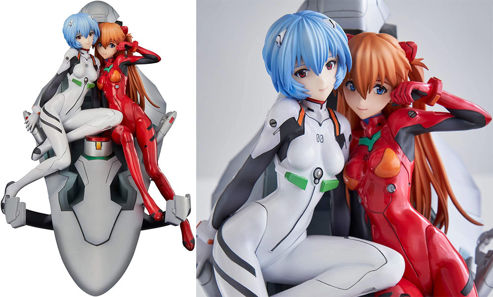 レイ＆アスカ 〜twinmore Object〜 限定版 エヴァ フィギュア