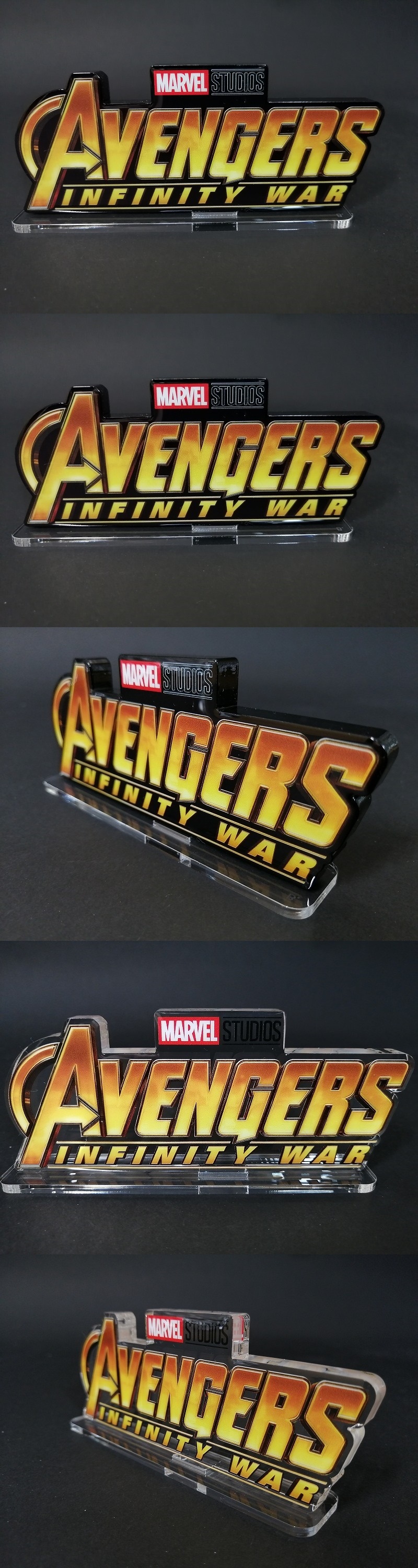 アクリルロゴディスプレイEX アベンジャーズ インフィニティ・ウォー