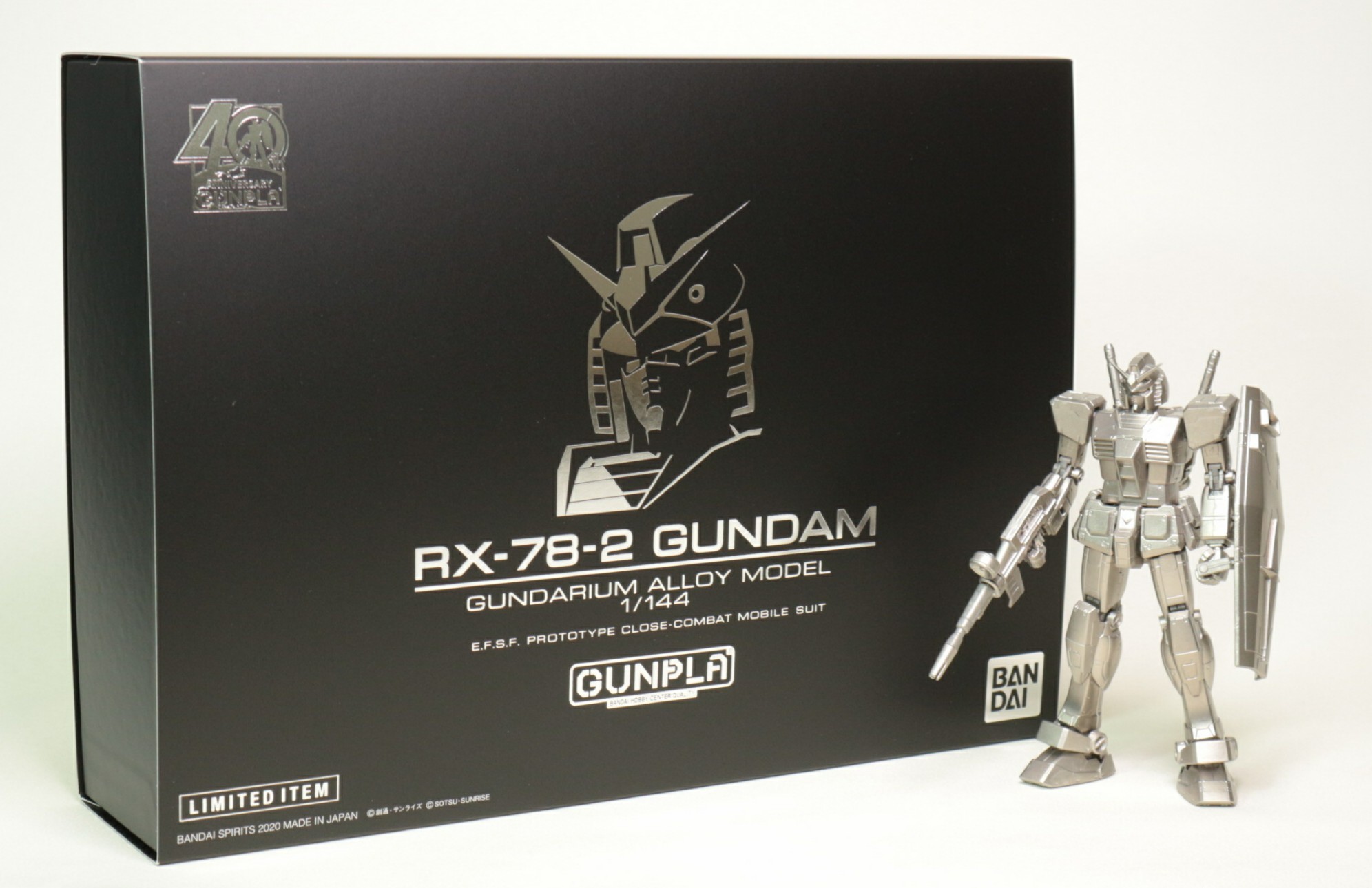 ガンダリウム合金モデル 1/144 RX-78-2ガンダムのご紹介！ - 先人に