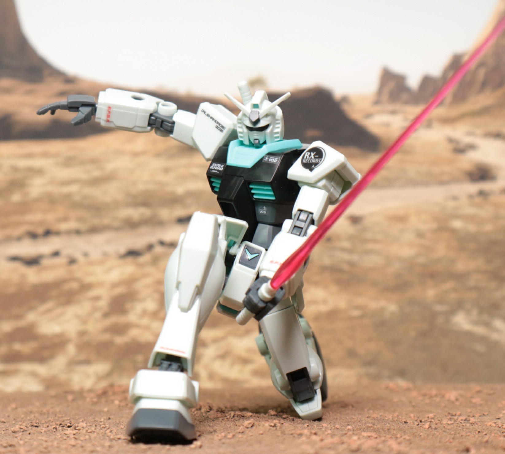 HG 1/144 RX-78-2 GUNDAM Ver. [Alexandros]の素組のご紹介！ - 先人に