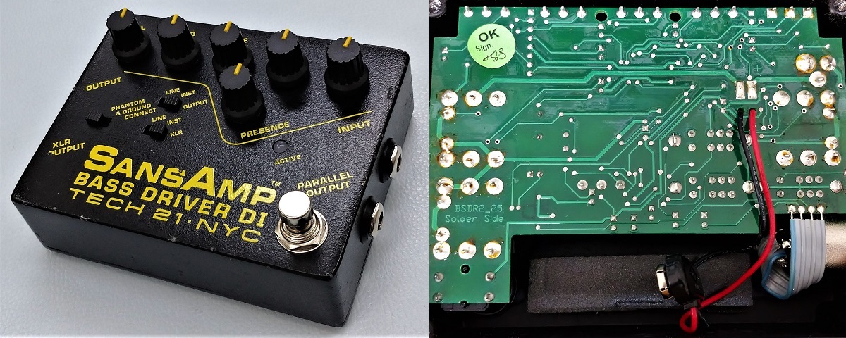 タイムセールセールTECH 21 BASS D DI V1後期型 タイムセールセール