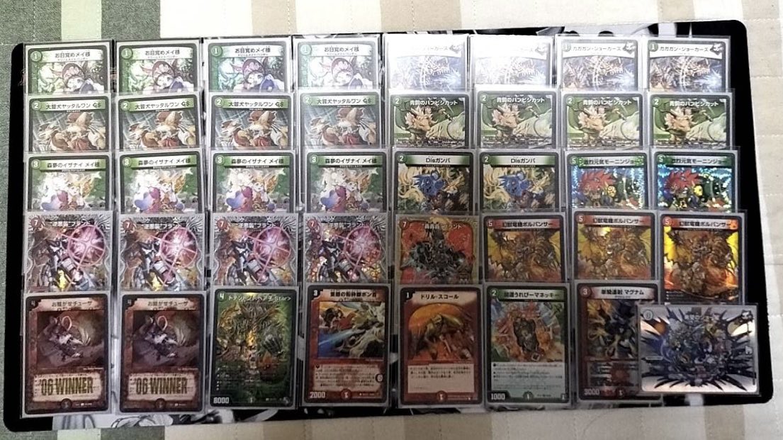 白緑ドリームメイト デッキ＋調整用パーツ 新殿堂CS優勝構築 CS優勝