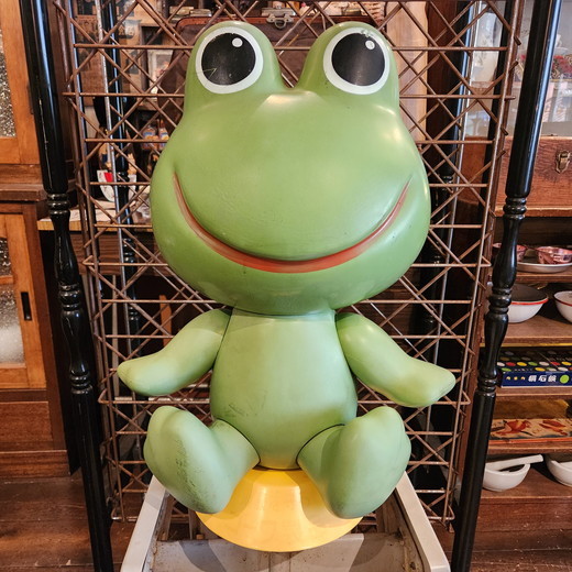 昭和レトロ コーワのケロちゃん 店頭ディスプレイ看板 - [Sold Out