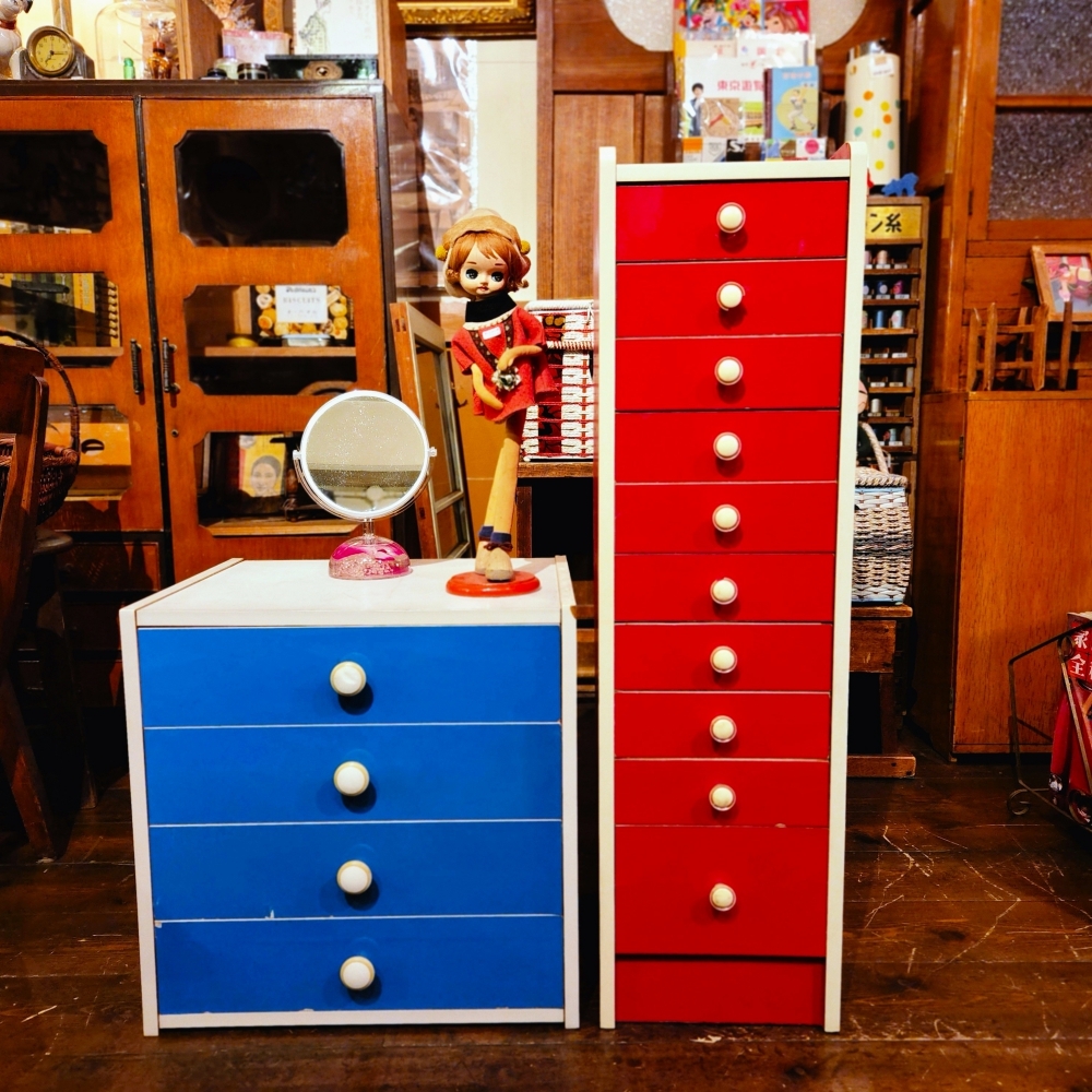 レトロポップ 昭和レトロ タンス 収納家具