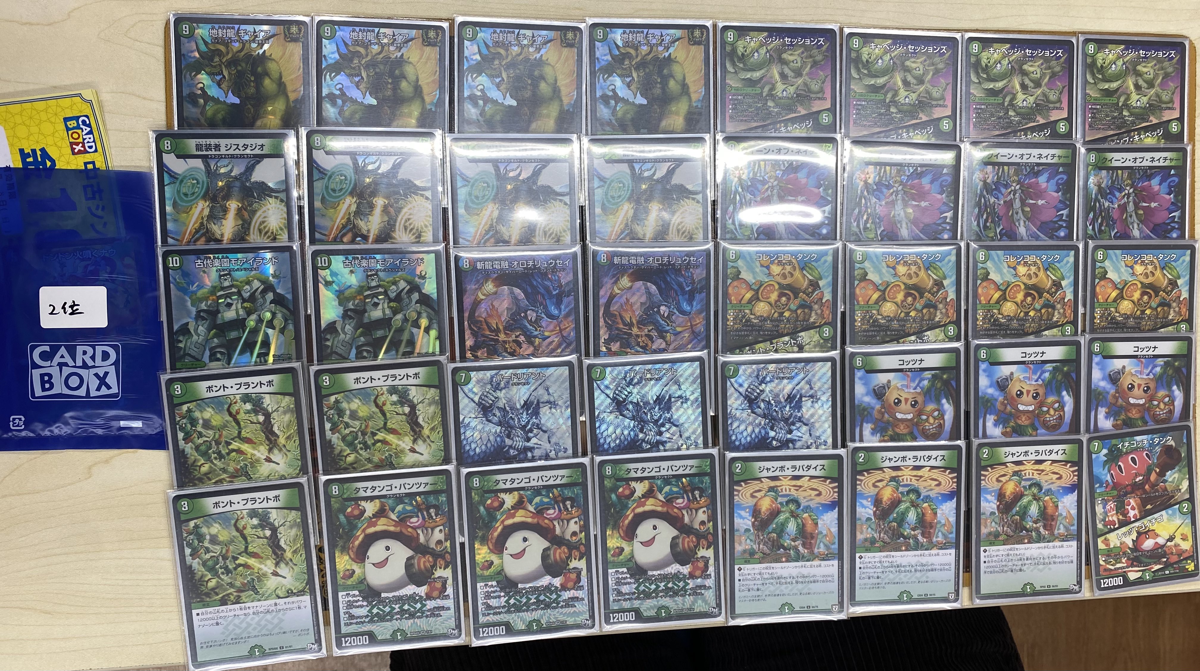 追跡付き】CS優勝構築 グランセクト 緑単グランセクト デッキ 40枚