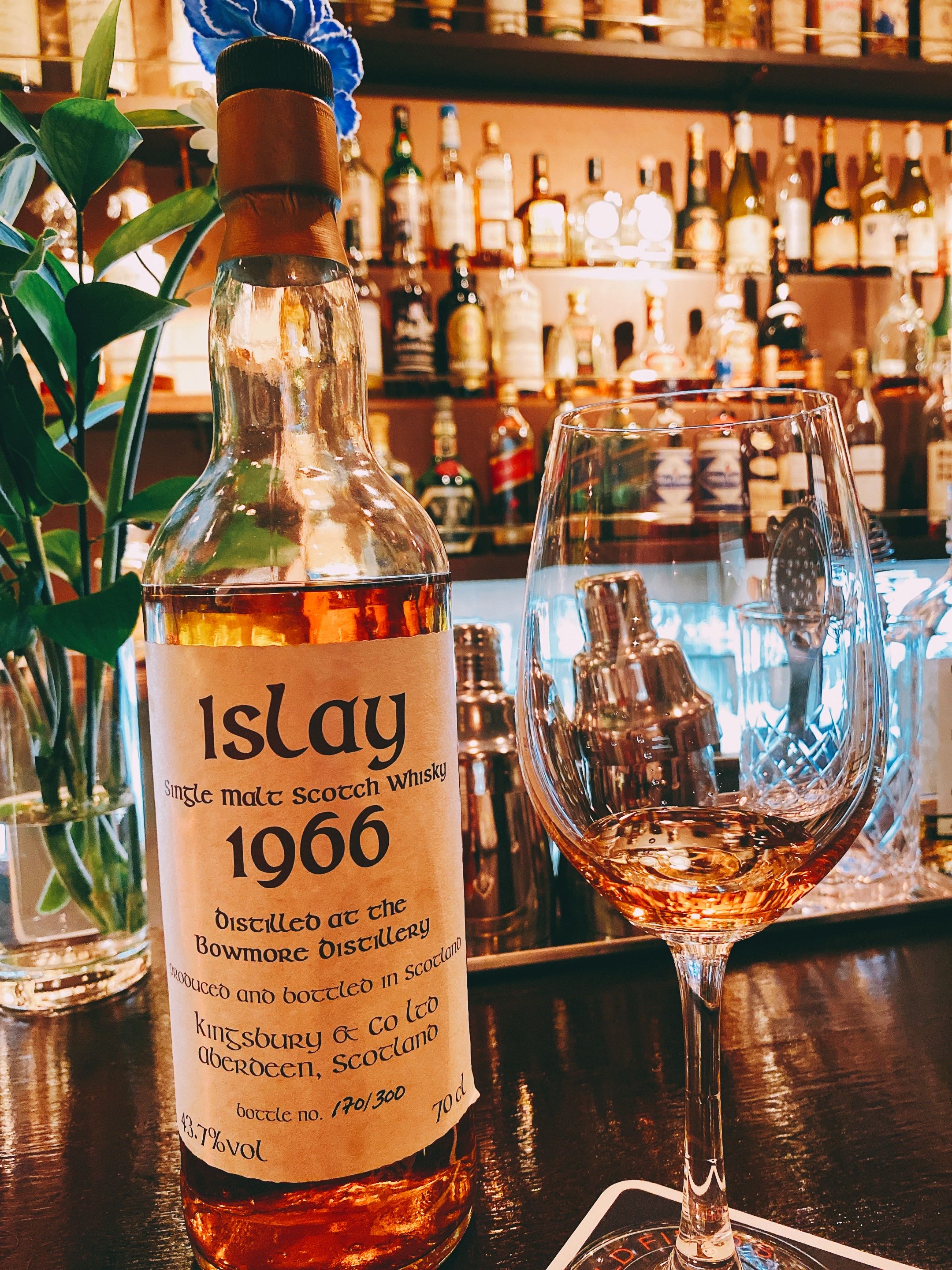 1966年蒸留 ボウモア シングルモルトウイスキー キングスバリー