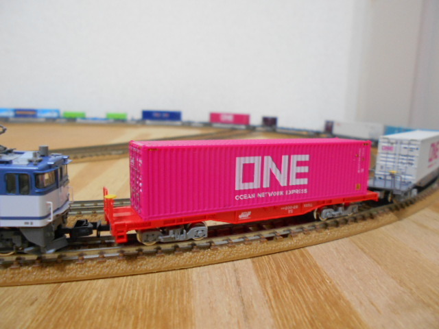 KATO 40フィート ハイキューブコンテナ ONEコンテナ コキ200 24両 KATO