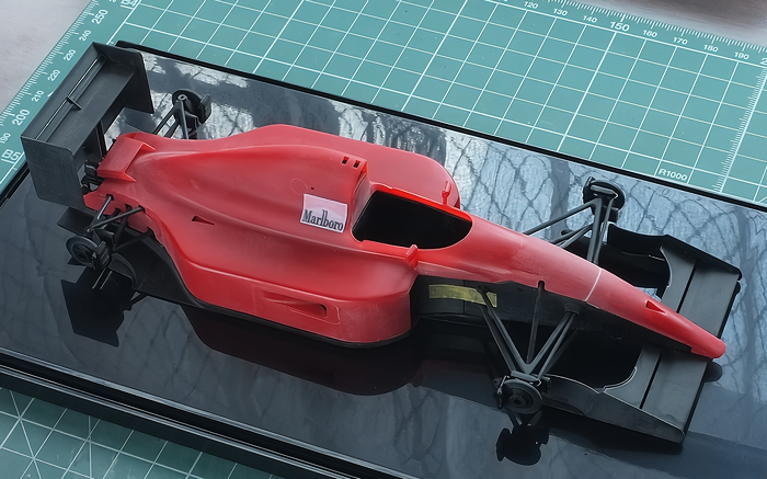 FINE WORKS (〃・ー・)_旦~~ MODELER'S 1/24 フェラーリ 643 6【仮組み】