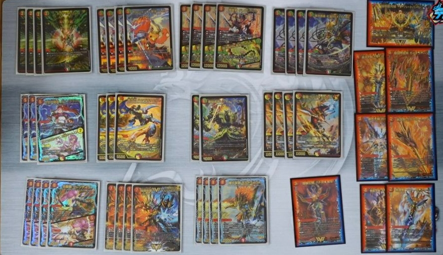 龍覇爆炎 クロニクルデッキ 構築済みデッキ 超次元付き モルトNEXT 龍