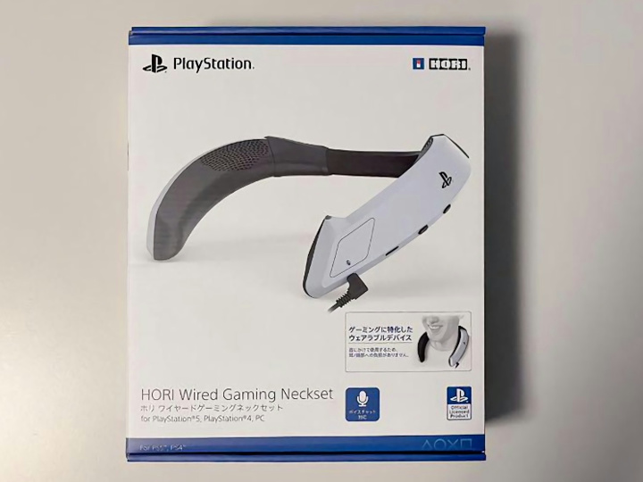 ホリ ワイヤード 有線 ゲーミングネックセット SONYライセンス商品
