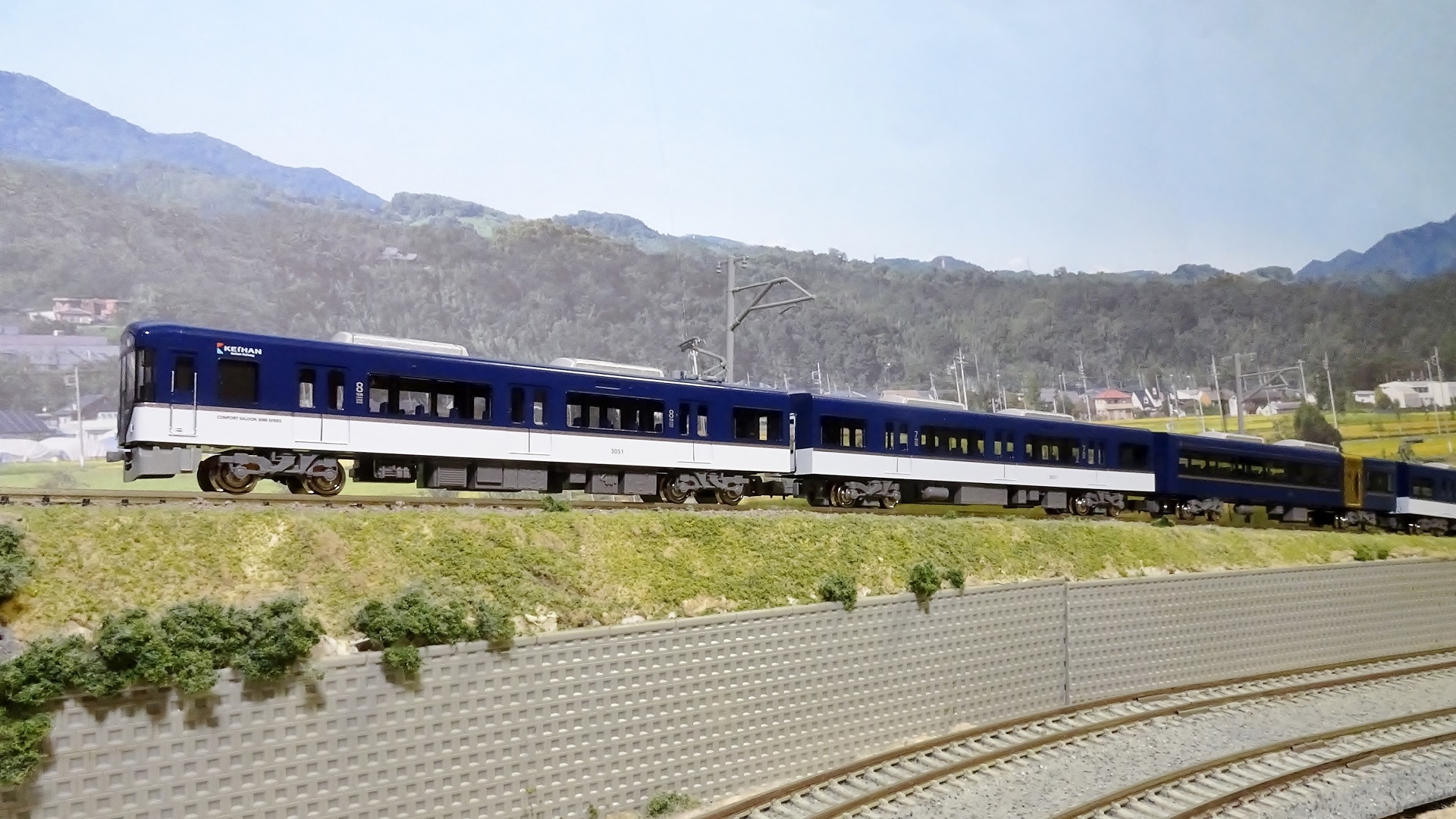 S*K様 GM 京阪3000系 快速特急洛楽・プレミアムカー2両セット S*K様 GM