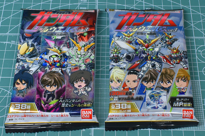 機動戦士ガンダム にふぉるめーしょん シール ウエハース 3弾 全38種