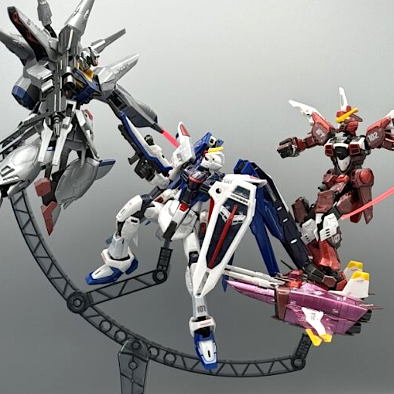 機動戦士ガンダムSEED』20周年記念MSセット[メタリック]