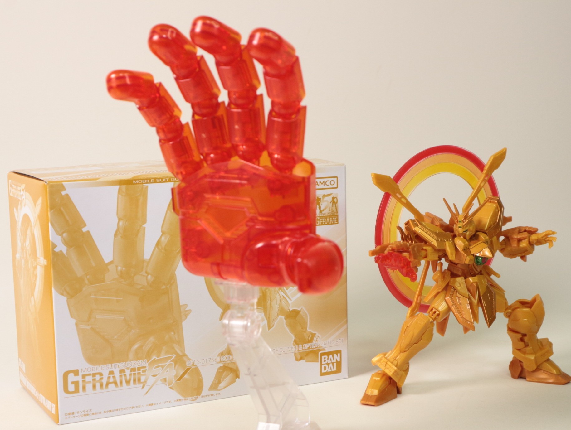 機動戦士ガンダムGフレームFA ゴッドガンダム(明鏡止水Ver