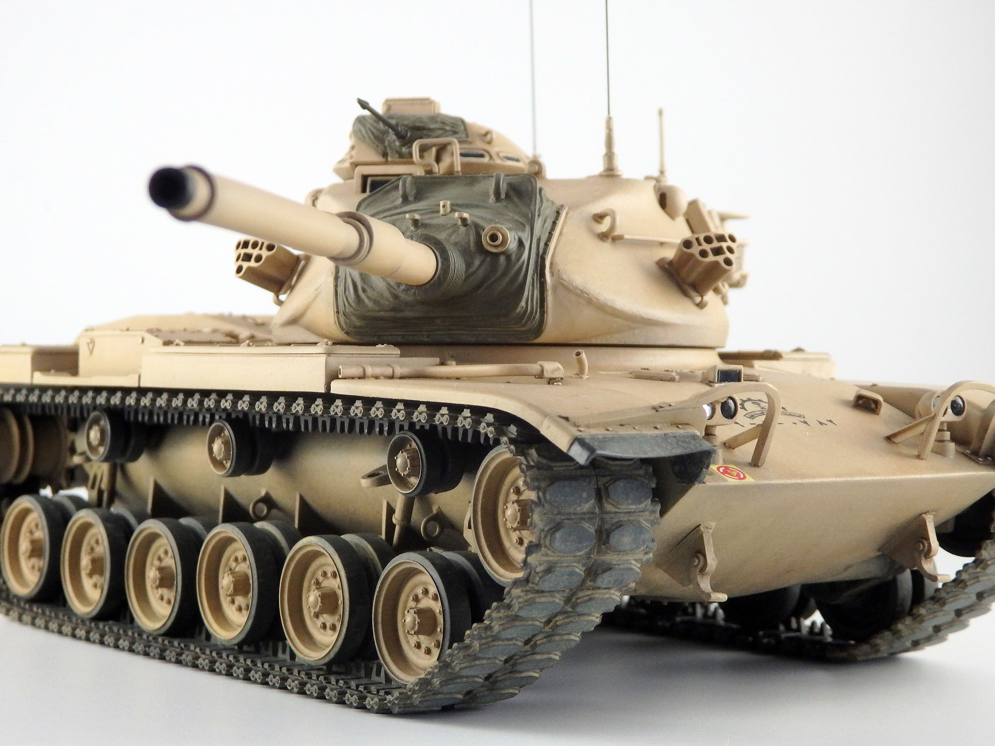 タミヤ1/35 M60A3TTS”サウジ王立地上軍仕様”を作る - ナイトウモデルズ