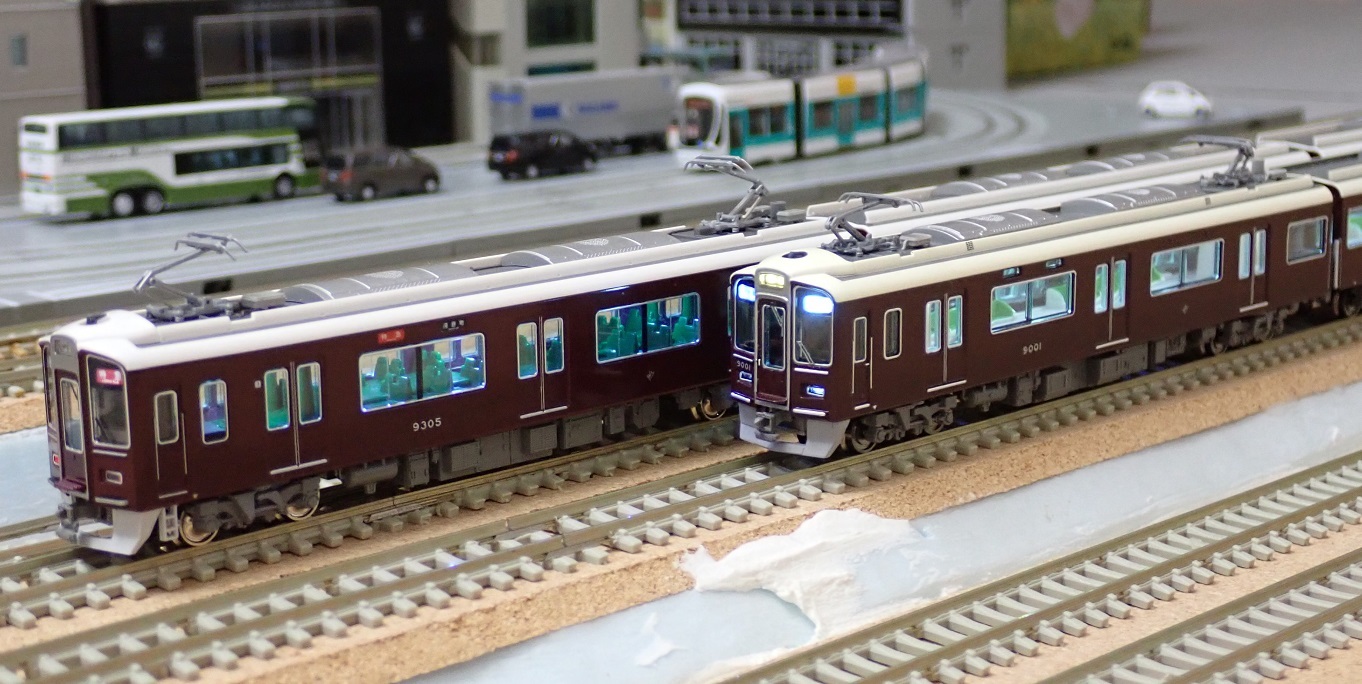 月*蔵様 加工品 マイクロエース阪急9000系 9008F 月*蔵様