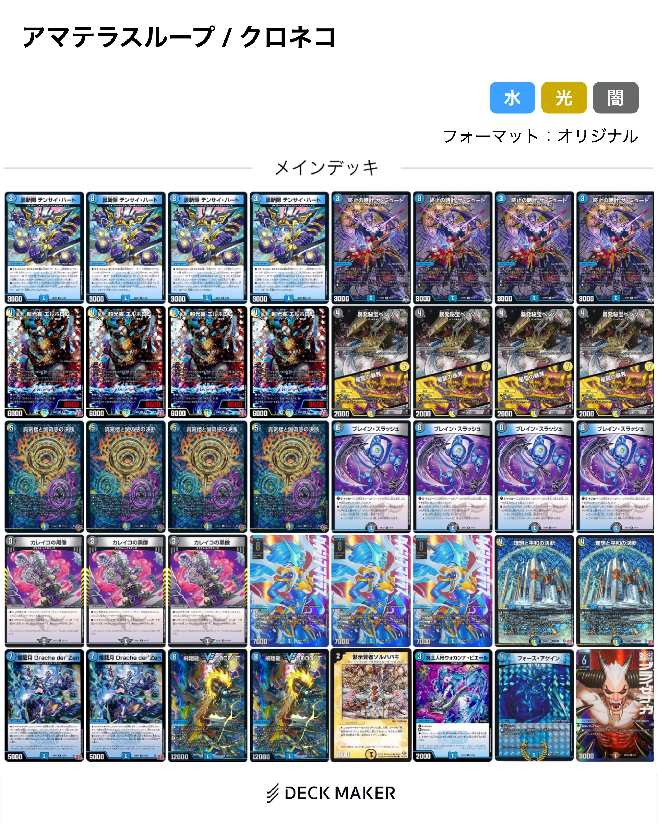 青単サイバー デッキ紹介】6000円で組める！青単サイバー【デュエマ