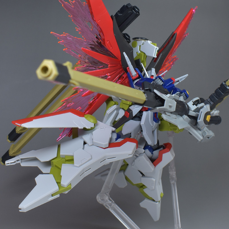 HG デスティニーガンダムSpecII&ゼウスシルエット レビュー | ガンダム