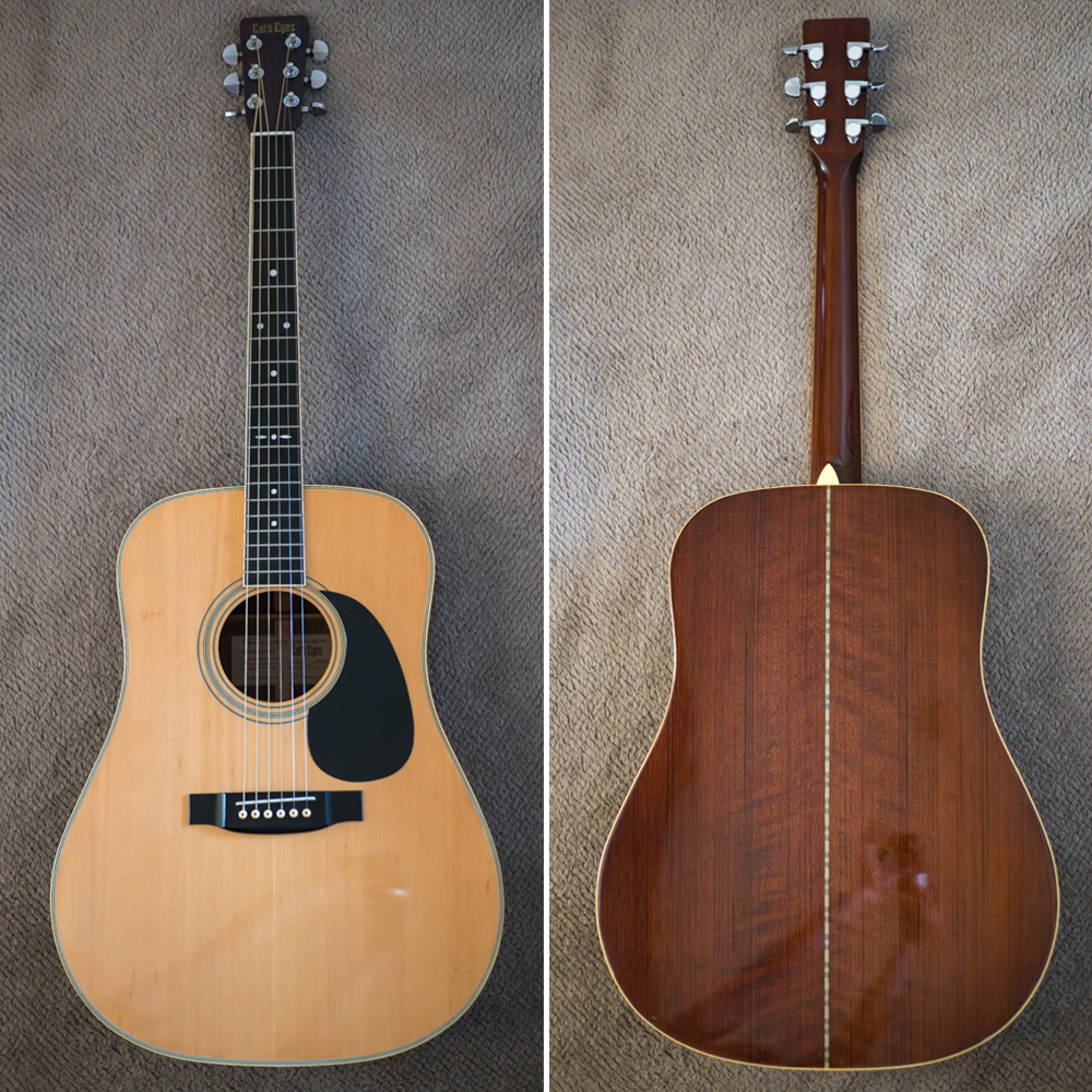 東海楽器 Cat's Eyes CE-250 アコースティックギター ビンテージ