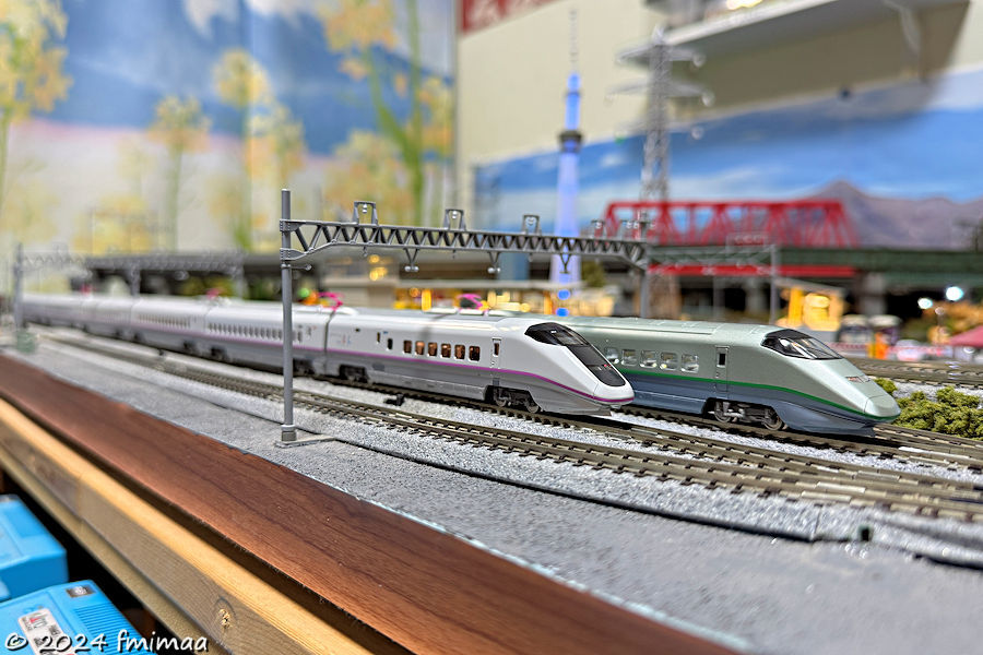 JR E3系上越新幹線(現美新幹線) tomix ライト点灯動力動作確認済 JR E3