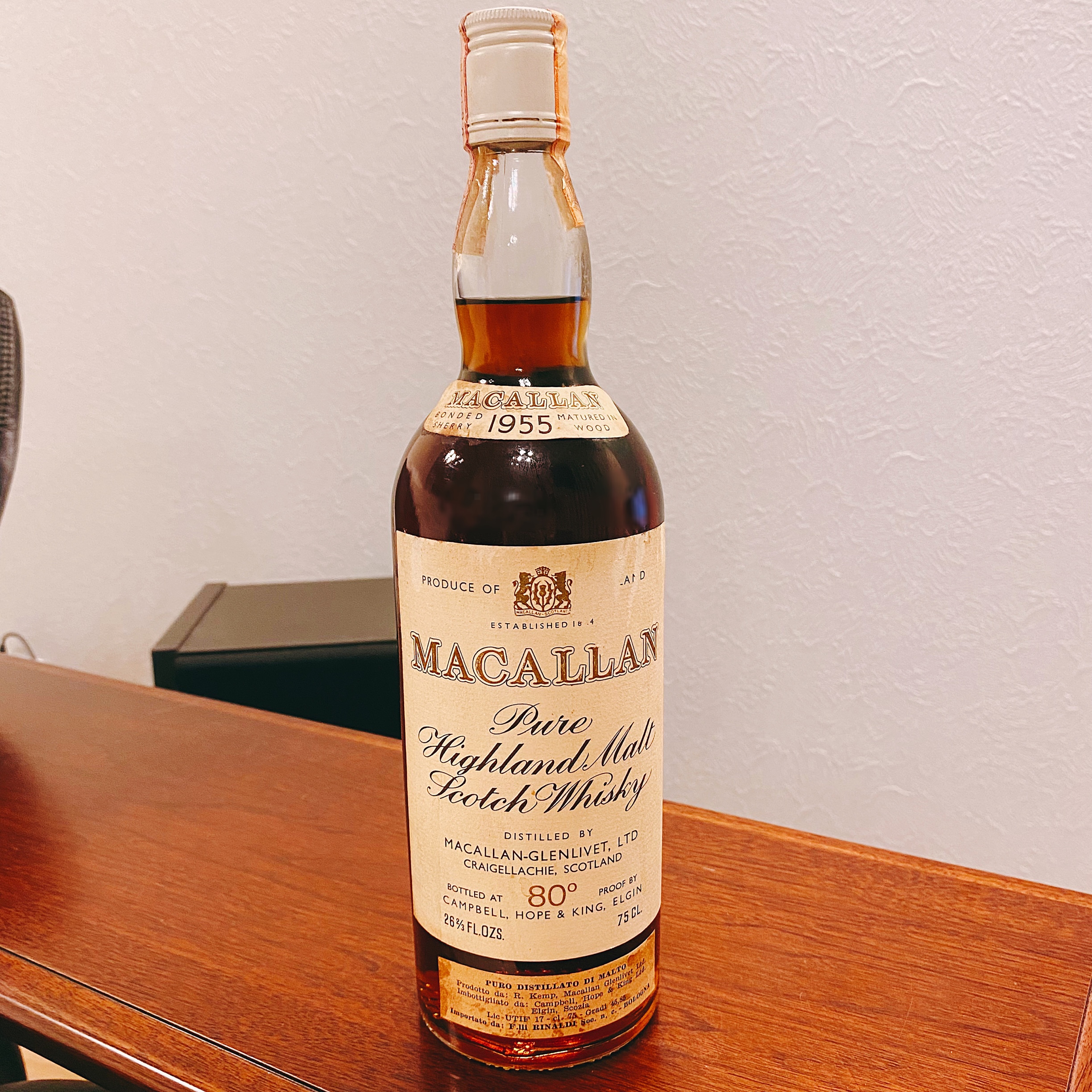 MACALLAN マッカラン 1964 ミニボトル 特級 ウイスキー古酒 未開封