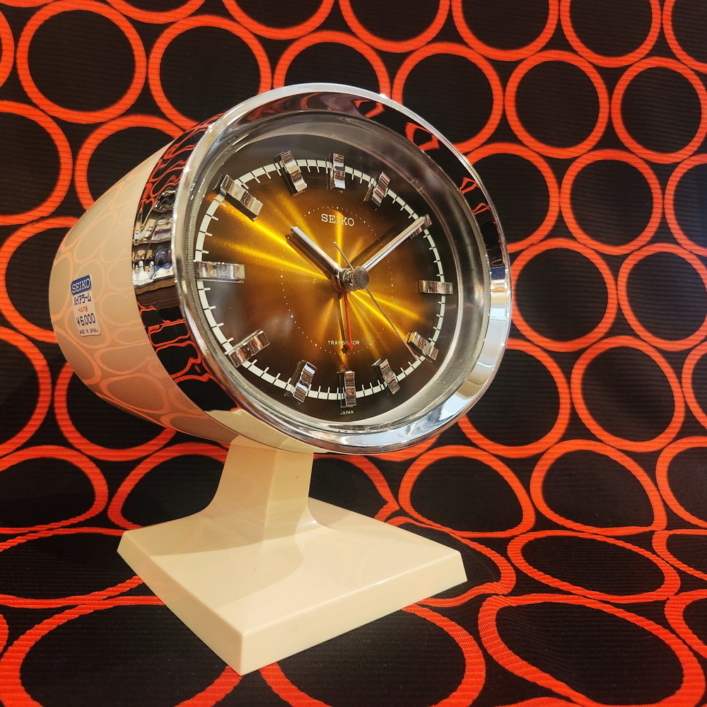 昭和レトロ TOKYO TOKEI 東京時計 目覚まし 置き時計 スペースエイジ