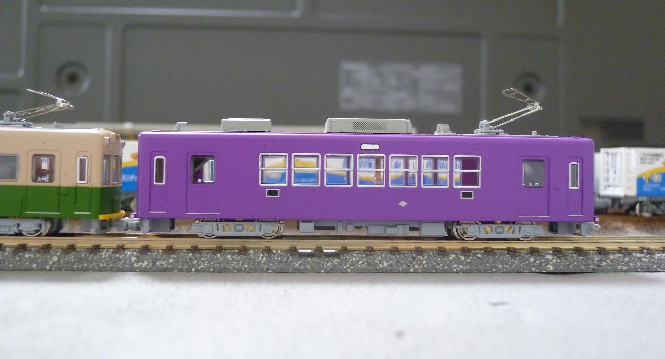 MODEMO 嵐電モボ621形 京紫塗装入線 | 川崎駅 レイアウト製作日誌