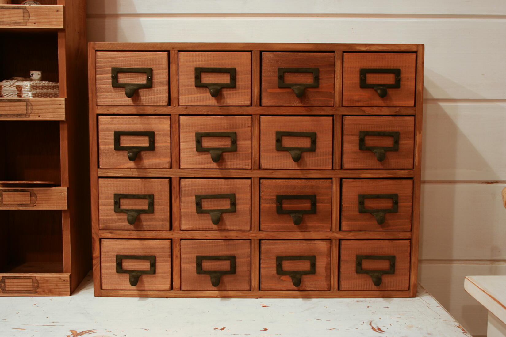 レトロポップモダンミニ チェスト小物ダンスアクセサリーケース薬棚