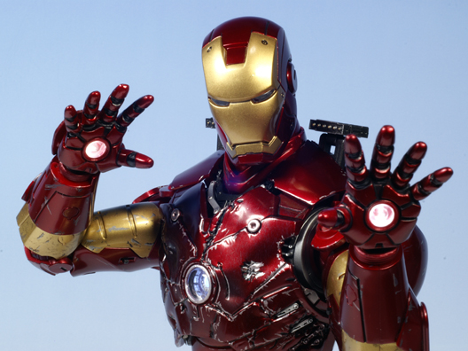 ホットトイズ 「アイアンマン」 アイアンマンマーク3 バトルダメージ