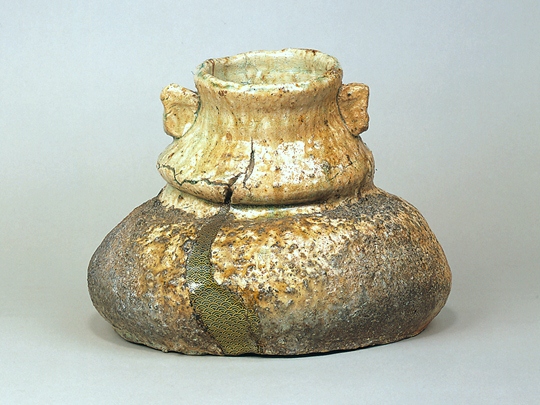 H*Y様 【古信楽焼】破袋 鬼の首 江戸時代 下駄底 耳