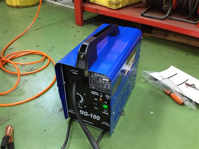 ASTRO PRODUCTS 半自動溶接機 MIG-100 100V通電確認済み ASTRO