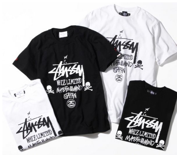 WHIZ LIMITED × STUSSY × mastermind JAPAN コラボTシャツ ［発売