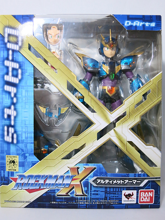 新品未開封 D-Arts フィギュア ロックマンXアルティメットアーマー