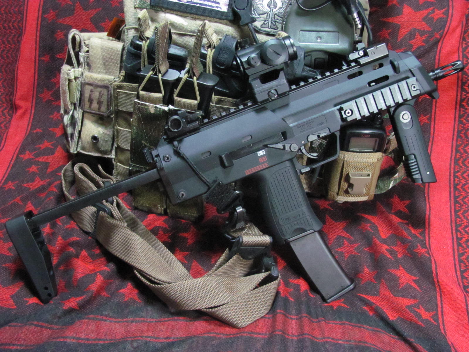 マルイMP7 フル装備 マルイMP7 フル装備