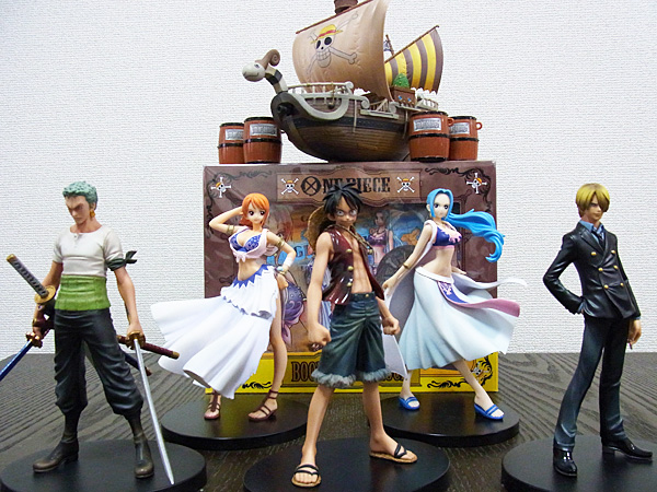 ワンピース 15周年フィギュア 麦わらの一味セット ワンピース