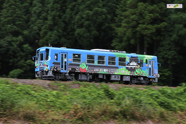 越美北線キハ120ラッピング車 | 旅の諧調♪撮影日誌